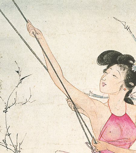 睢宁-胡也佛的仕女画和最知名的金瓶梅秘戏图